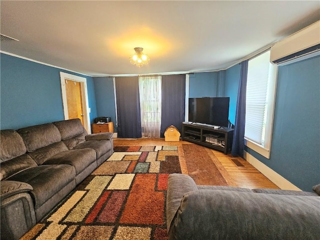 52 Maple Ave, Cohocton, NY 14826 - living room featuring wood finished floors