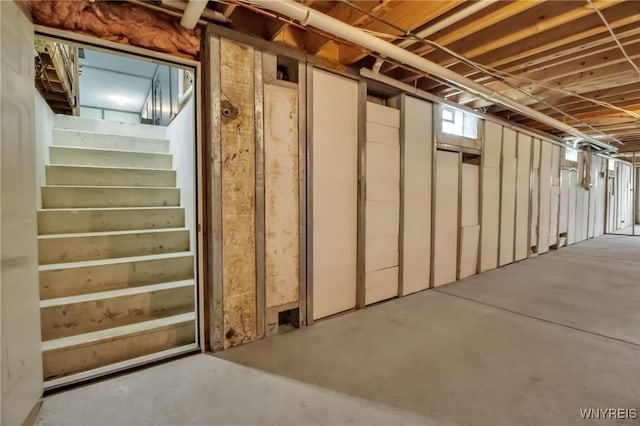 11131 Harlow Rd, Darien, NY 14004 - view of unfinished basement