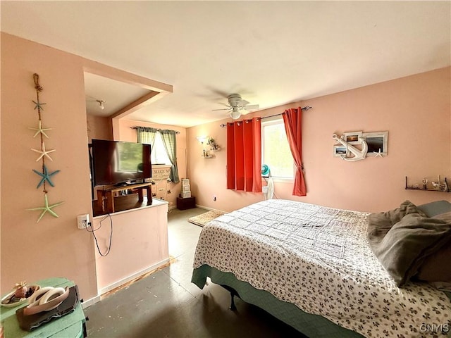 4935 N Jefferson St, Richland, NY 13142 - bedroom featuring baseboards and ceiling fan