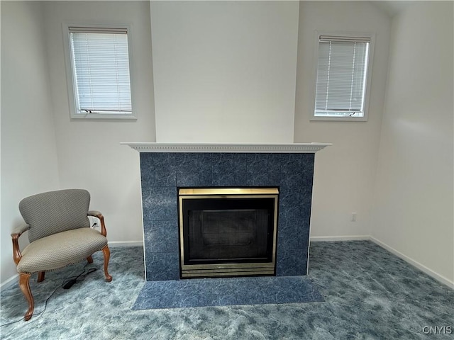 5326 Bunker Hill Way, Onondaga, NY 13207 - detailed view of a fireplace and carpet