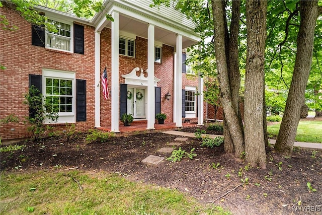 10 Knob Hill Rd, Orchard Park, NY 14127 - greek revival house with brick siding