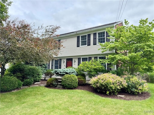 230 Thornton Cir S, Camillus, NY 13031 - colonial home with a front lawn
