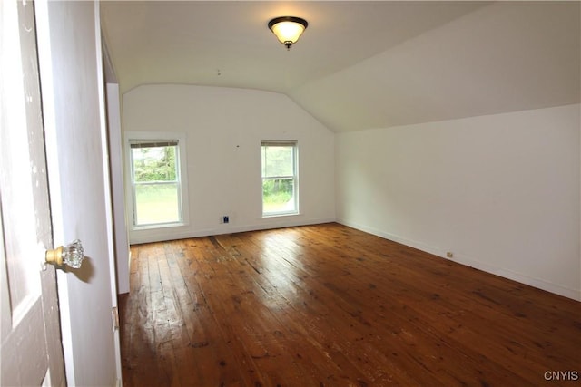 1500 Kimber Rd, Dewitt, NY 13078 - additional living space with lofted ceiling and wood-type flooring
