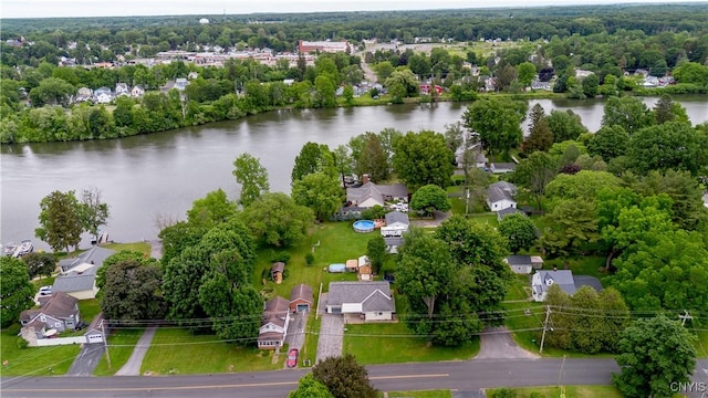 7 Bakeman St, Fulton, NY 13069 - aerial view of residential area featuring a large body of water