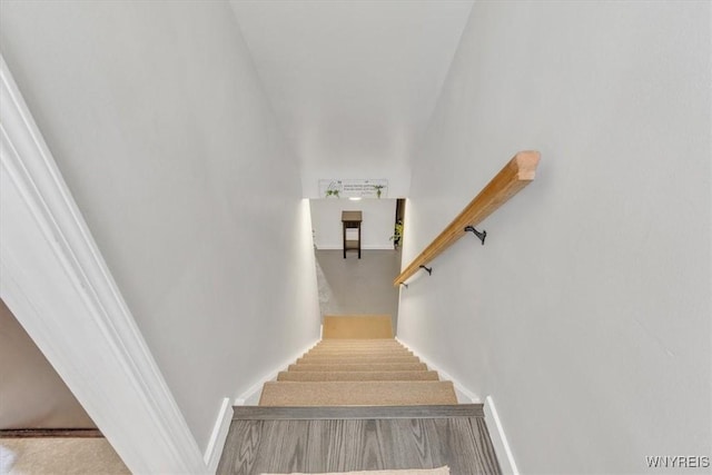 84 Kurtz Ave, Lancaster, NY 14086 - stairway featuring baseboards