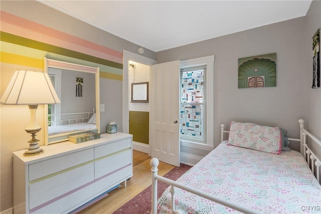 135 Strong Ave, Syracuse, NY 13210 - bedroom featuring light wood finished floors and baseboards
