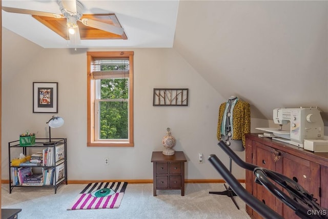 135 Strong Ave, Syracuse, NY 13210 - office space featuring light colored carpet and a ceiling fan