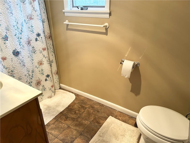 5968 E Lake Rd, Conesus, NY 14435 - bathroom with vanity and a shower with curtain