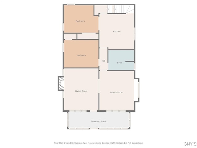 606 Tompkins St, Syracuse, NY 13204 - view of room layout