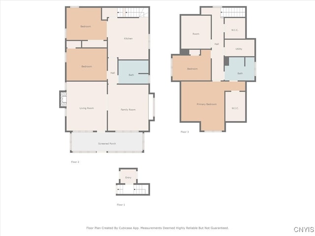 606 Tompkins St, Syracuse, NY 13204 - view of property floor plan
