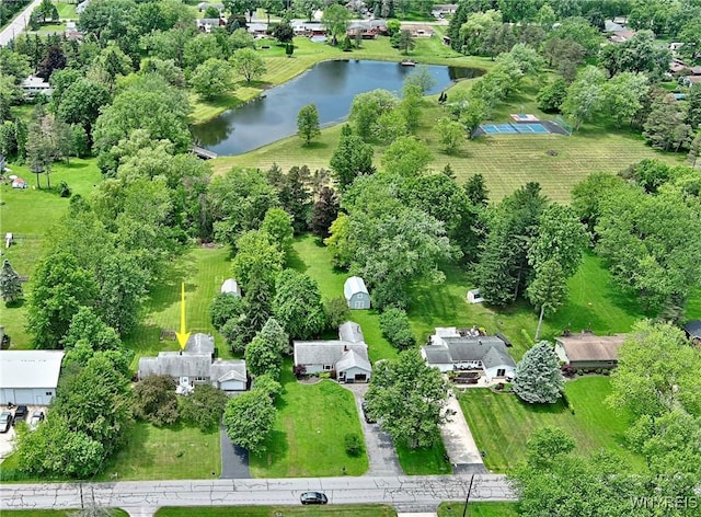 40 June Dr, Elma, NY 14059 - aerial view of property and surrounding area featuring a nearby body of water and a tree filled landscape