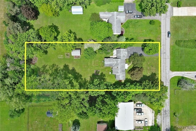 40 June Dr, Elma, NY 14059 - aerial view of property's location with property parcel outlined