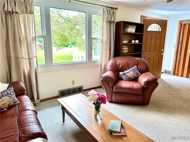 40 June Dr, Elma, NY 14059 - living room featuring carpet flooring and healthy amount of natural light