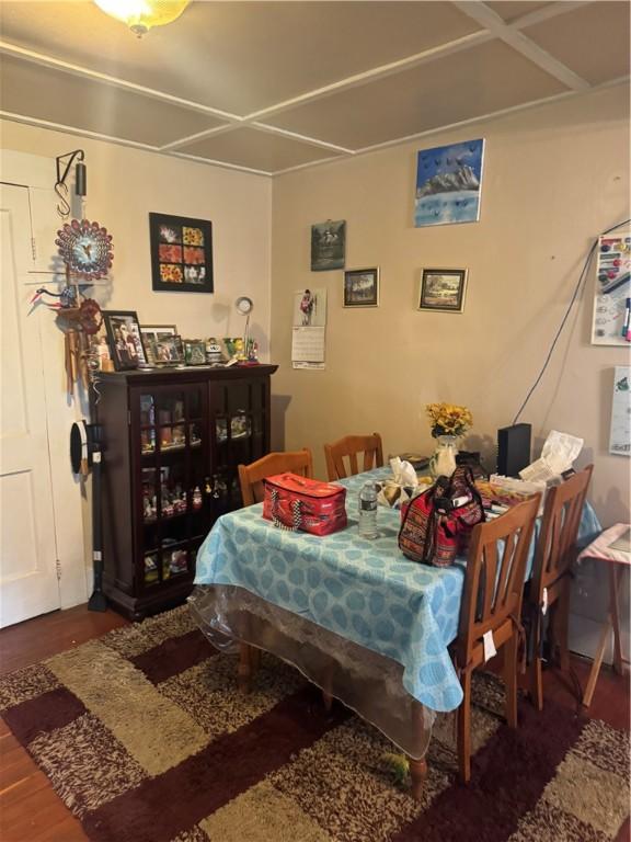 204 Owego St, Montour, NY 14865 - dining room with wood finished floors