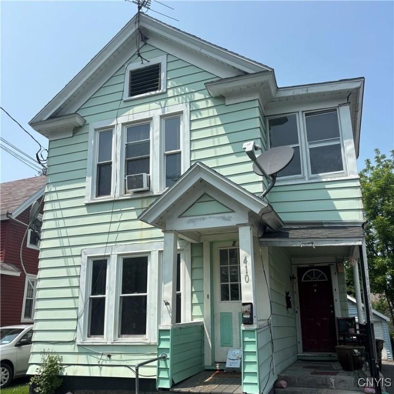 410 Chemung St, Syracuse, NY 13204 - view of front of house featuring cooling unit