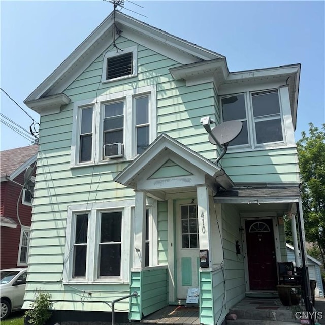 410 Chemung St, Syracuse, NY 13204 - view of front of house featuring cooling unit