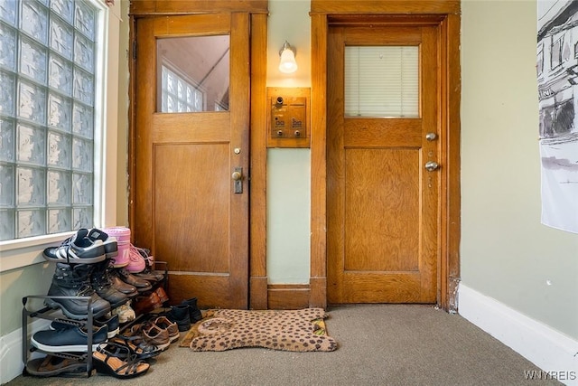 180 Lovering Ave, Buffalo, NY 14216 - foyer entrance featuring carpet floors