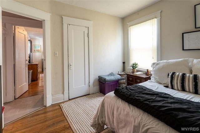 180 Lovering Ave, Buffalo, NY 14216 - bedroom featuring wood finished floors and baseboards