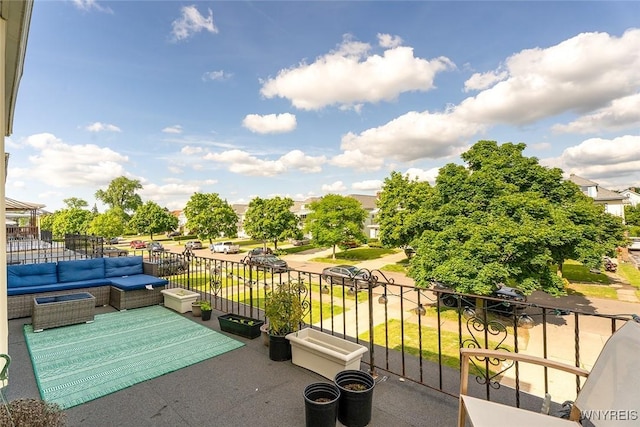 180 Lovering Ave, Buffalo, NY 14216 - balcony featuring an outdoor living space