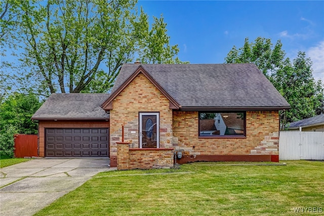 35 Kendale Rd, Cheektowaga, NY 14215 - view of front facade featuring a garage, driveway, roof with shingles, and brick siding