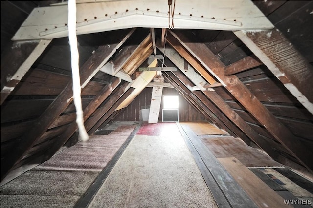 236 Weimar St, Buffalo, NY 14206 - view of unfinished attic