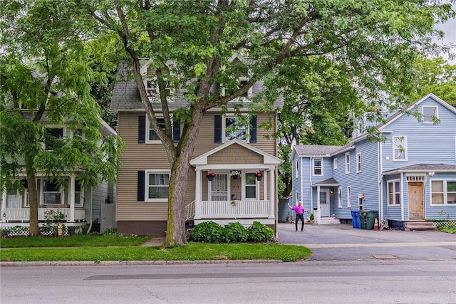 70 Field St, Rochester, NY 14620 - view of front of home with covered porch