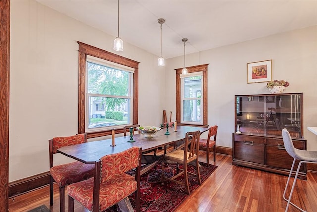 70 Field St, Rochester, NY 14620 - dining room with hardwood / wood-style floors and baseboards