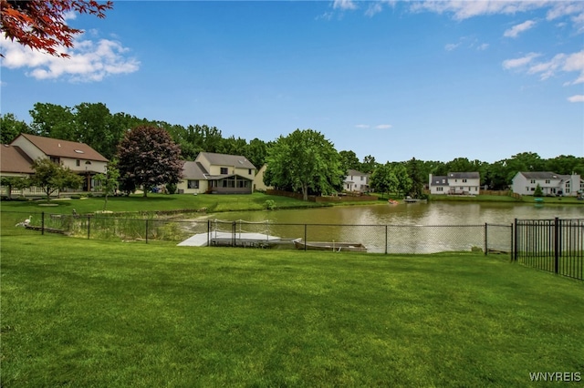 197 Shellridge Dr, Amherst, NY 14051 - view of yard featuring a water view and a residential view