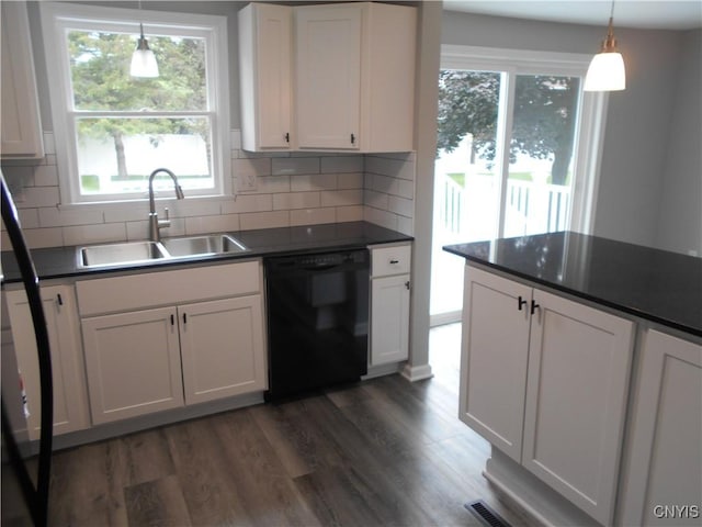 1003 Rondo Ave, Sullivan, NY 13037 - kitchen featuring dishwasher, dark countertops, dark wood-type flooring, and healthy amount of natural light