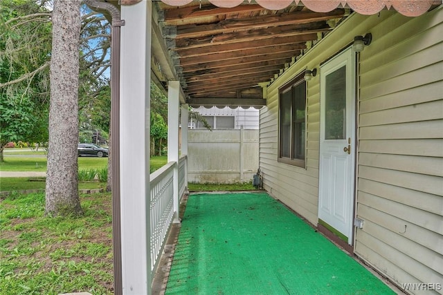 464 Rowley Rd, Cheektowaga, NY 14043 - view of covered porch