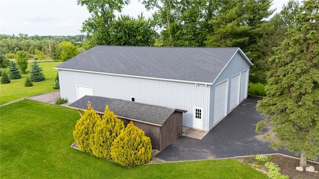 7175 Gale Rd, Lima, NY 14485 - view of detached garage