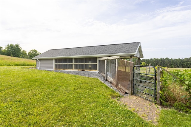 7175 Gale Rd, Lima, NY 14485 - view of outdoor structure with a gate