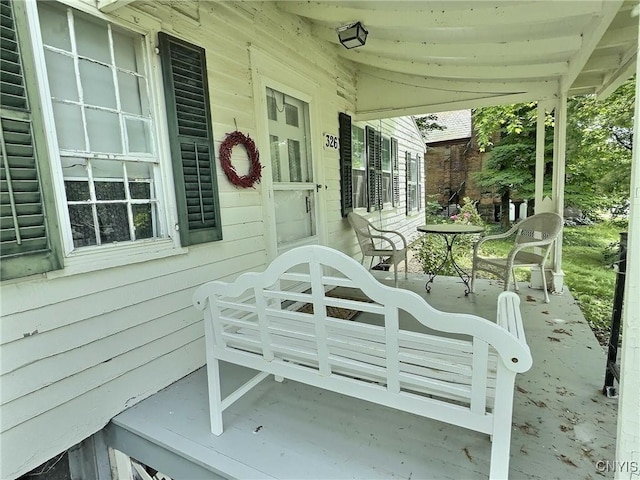 326 Main St, Ledyard, NY 13026 - view of covered porch
