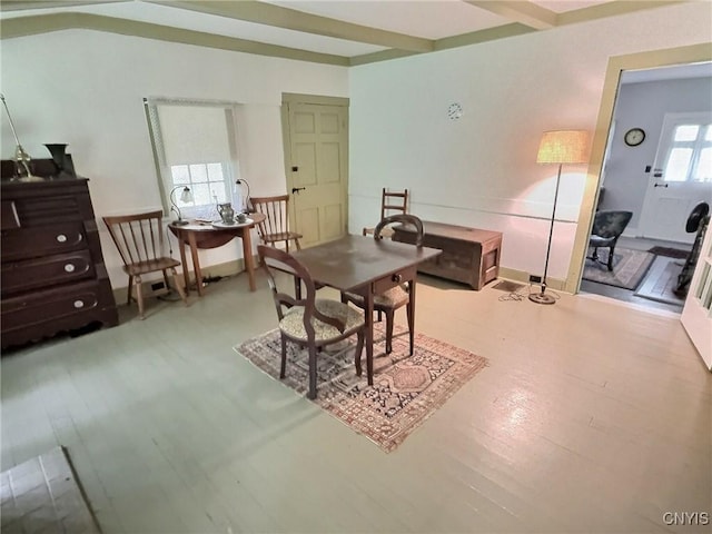 326 Main St, Ledyard, NY 13026 - dining area with wood finished floors