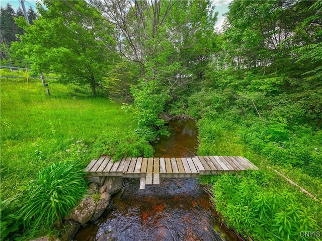 7460 State Highway 29, Oppenheim, NY 13329 - view of yard with a boat dock