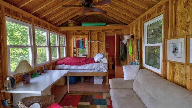 1995 Lake Rd, Ledyard, NY 13026 - bedroom featuring vaulted ceiling