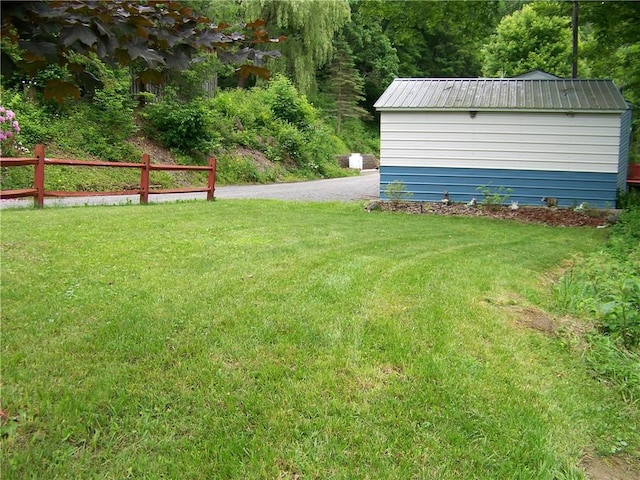 236 Covered Bridge Rd, Davenport, NY 13820 - view of yard featuring an outdoor structure