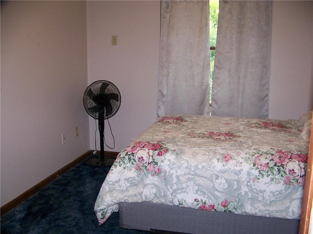 236 Covered Bridge Rd, Davenport, NY 13820 - bedroom with dark carpet and baseboards