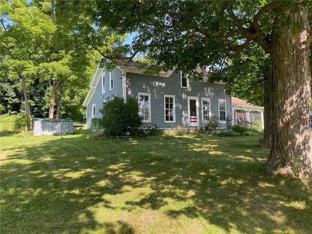 25 N Academy St, Middlebury, NY 14591 - view of front of house with a front yard