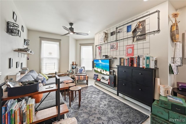 228 Potomac Ave, Buffalo, NY 14213 - office area with ceiling fan