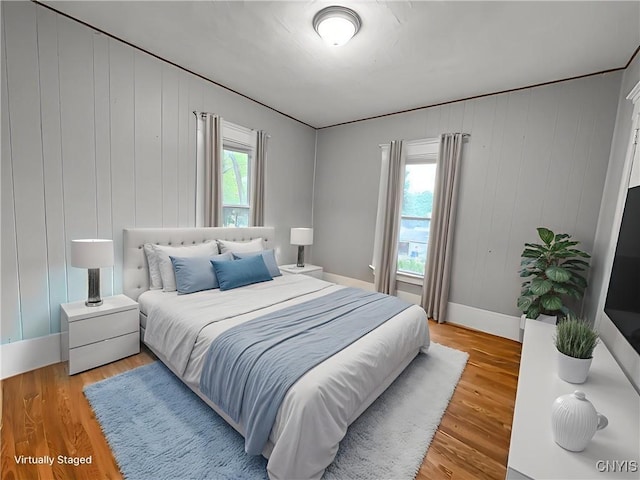 22 Frank St, Cortland, NY 13045 - bedroom featuring light wood finished floors and baseboards