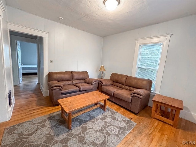 22 Frank St, Cortland, NY 13045 - living area featuring light wood-style flooring