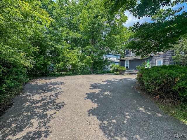 22 Frank St, Cortland, NY 13045 - view of asphalt driveway