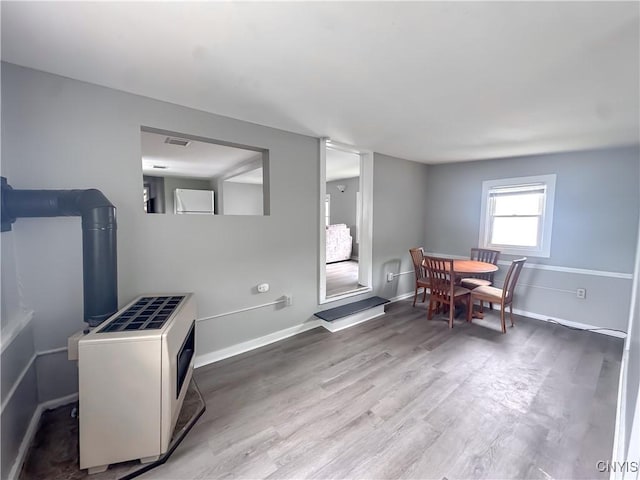 73 Groton Ave Unit 69-71, Cortland, NY 13045 - dining room featuring wood finished floors