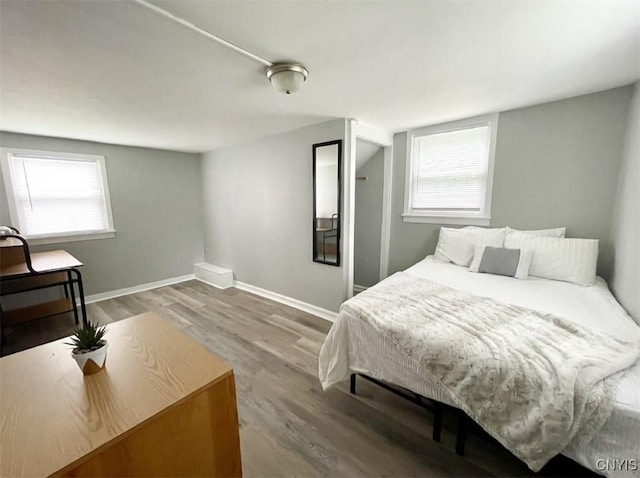 73 Groton Ave Unit 69-71, Cortland, NY 13045 - bedroom with wood finished floors and multiple windows