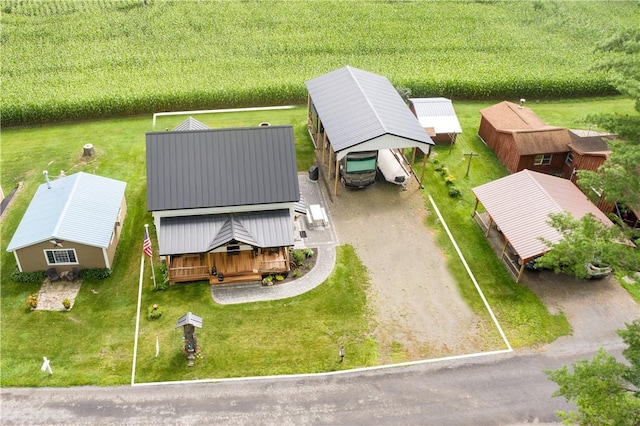 109 Unadilla Trail Rd, Pittsfield, NY 13411 - view from above of property