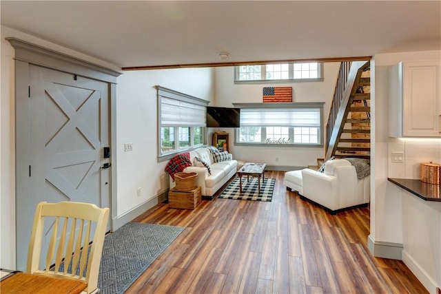 109 Unadilla Trail Rd, Pittsfield, NY 13411 - living room with wood finished floors and stairs