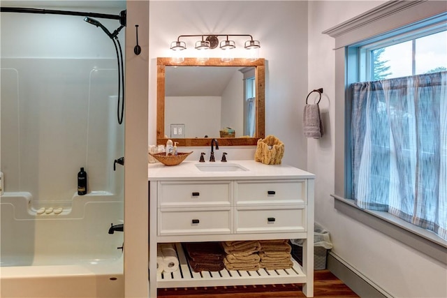 109 Unadilla Trail Rd, Pittsfield, NY 13411 - bathroom with vanity and  shower combination