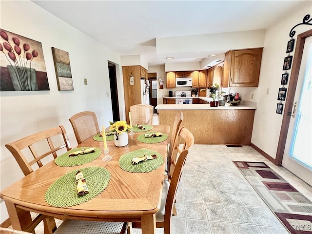 2 Whitetail Cir, Oswego-City, NY 13126 - dining area featuring baseboards
