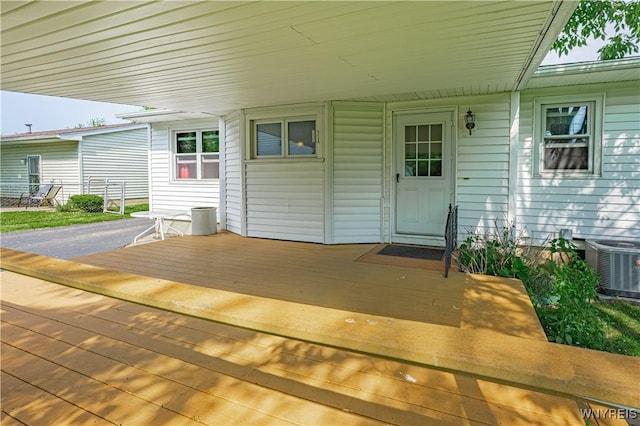 18 Eisenhower Dr, Lockport-City, NY 14094 - view of patio featuring a wooden deck